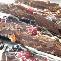 Cranberry and crunch bark