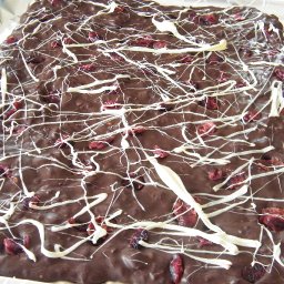 Cranberry crunch bark