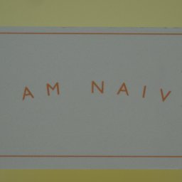 business card Naive