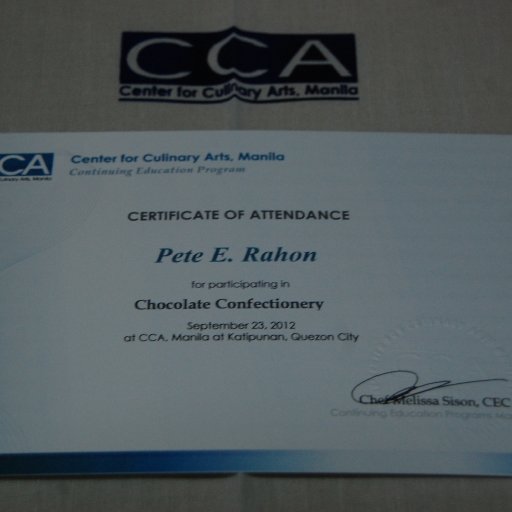 Chocolate Confectionery at CCA