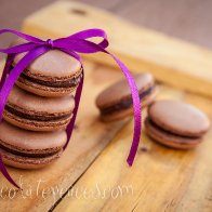 Chocolate Macaroons by Dessert Bites