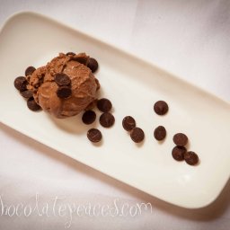 Valrhona chocolate custard
