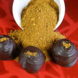 Curry Dark Chocolate Truffle