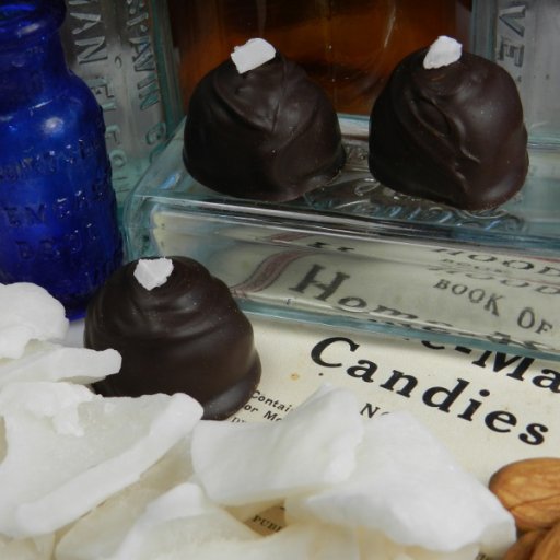 Coconut and Almond Chocolate Truffle
