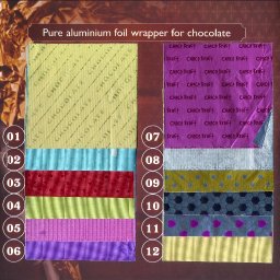 chocolate foil catalog.