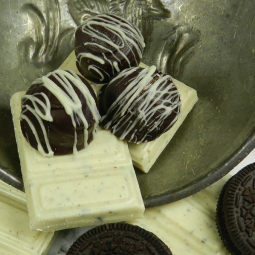 Cookies and Cream Chocolate Truffles