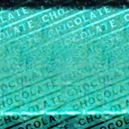 Chocolate Embossed Foil