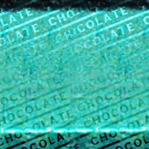 Chocolate Embossed Foil
