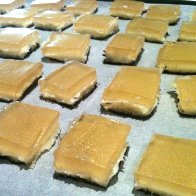 coconut ganache with lime jelly