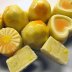 Molded chocolates with white-chocolate citrus ganache