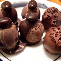 Bloomin' chocolates! (And some oozes.)