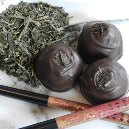 Green Tea Chocolate Truffles
