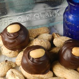 Peanut Butter Chocolate Truffles
