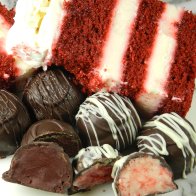 Red Velvet Chocolate Truffles