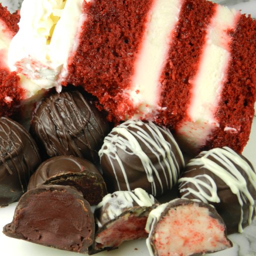Red Velvet Chocolate Truffles