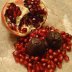 Pomegranite Chocolate Truffles