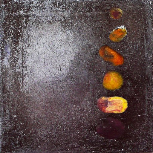 flying noir -handpainted chocolate bar