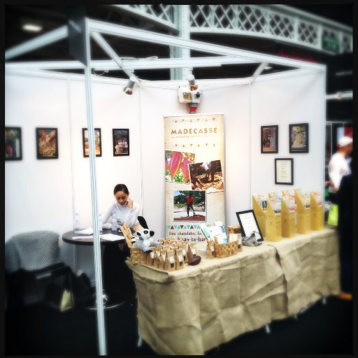 Madecasse booth