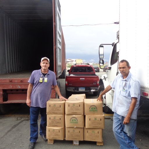 First shipment from the Dominican Republic to Newark