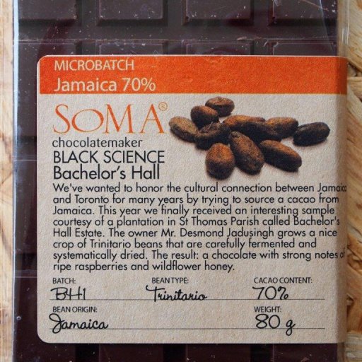 SOMA-Bachelor's Hall Jamaica 70%