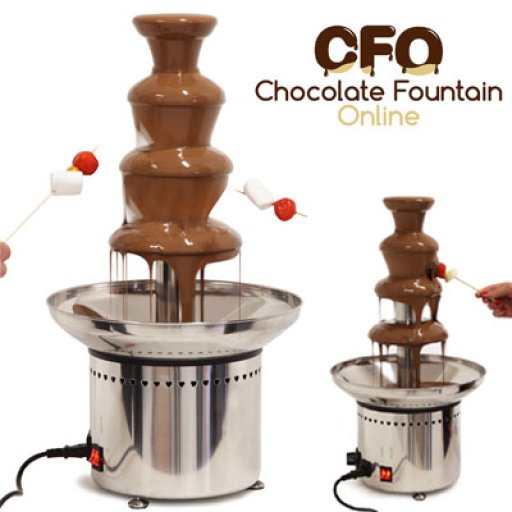 4 tiers Chocolate Fountain Machine
