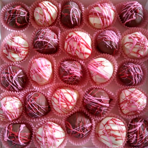 Valentines mixed hand dipped buttercreams