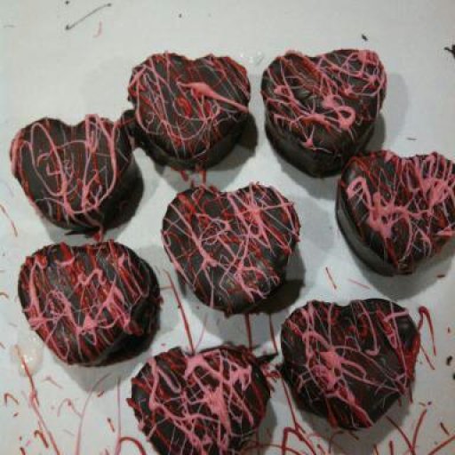 Scratch Made brownies dipped in chocolate