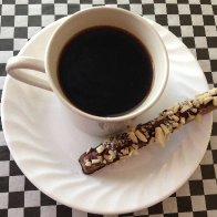 Cafe Touba and Almond Bar