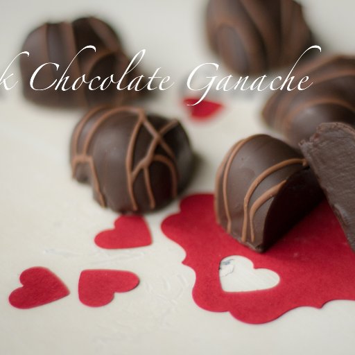 Dark Ganache hearts