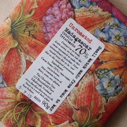 The Chocolate Tree - Madagascar Unroasted 70%