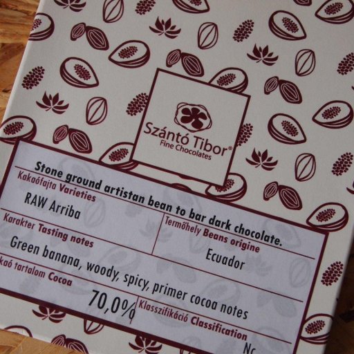 Szántó Tibor-Ecuador Raw Arriba 70%