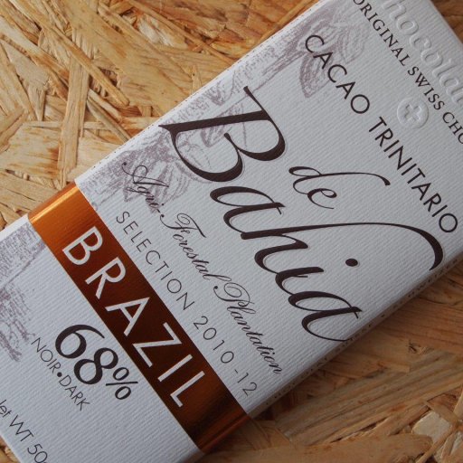 Chocolat Stella Brazil Trinitario de Bahia 68% Cabruca