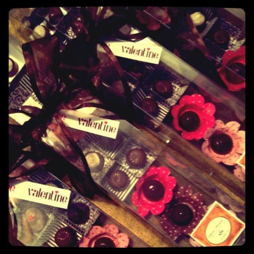 Valentine chocolate boxes