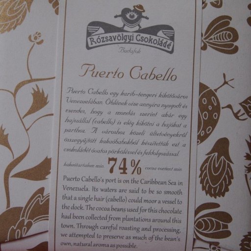 Rózsavölgyi Puerto Cabello Venezuela 74%