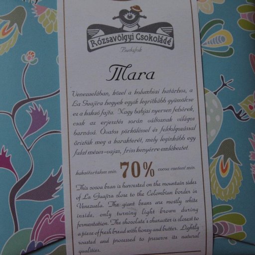 Rózsavölgyi Mara Venezuela 70%