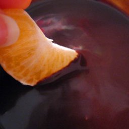 Clementine Chocolate Fondue IV