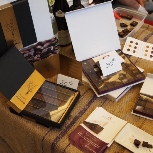 Chocolates by Alexandre Bellion