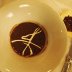 Venezuelan black bean soup with nata and cacao and Guatamalan ululte chile salt