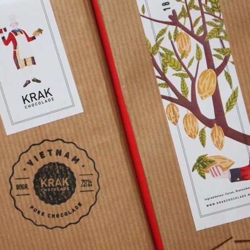 Krak Chocolade Vietnam Ben Tre 70%